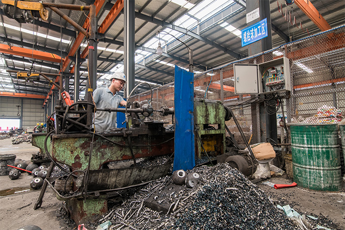 阳泉网架配件车间